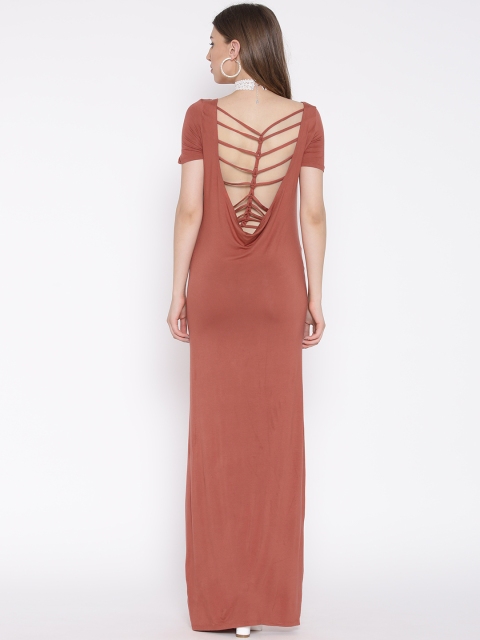 

ONLY Brick Red Maxi Dress