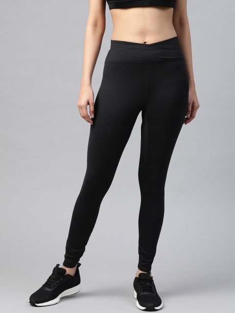 

Marks & Spencer Women Black Solid Ankle-Length Breathable Leggings