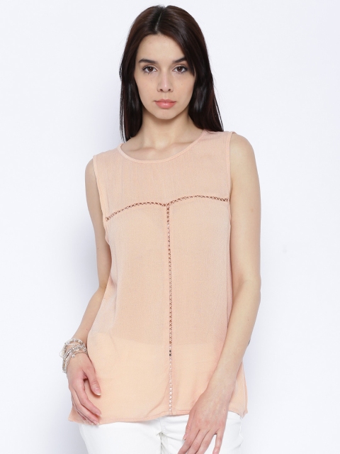 

ONLY Peach-Coloured Top