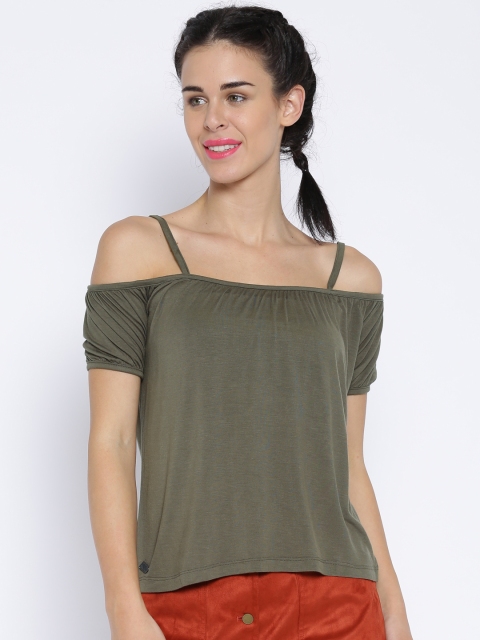 

ONLY Olive Green Top