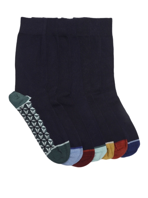 

Marks & Spencer Men Pack of 7 Sustainable Calf Length Socks, Multi