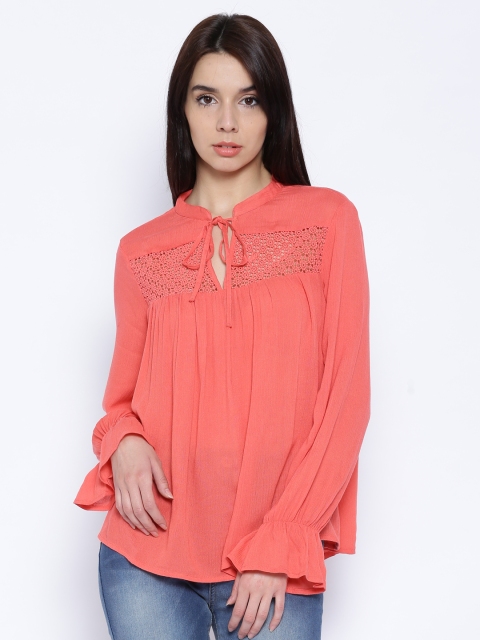 

ONLY Coral Pink Top