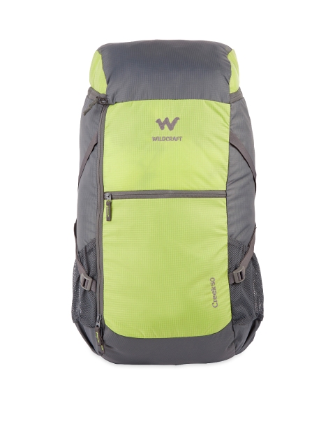 

Wildcraft Unisex Green & Grey Rucksack