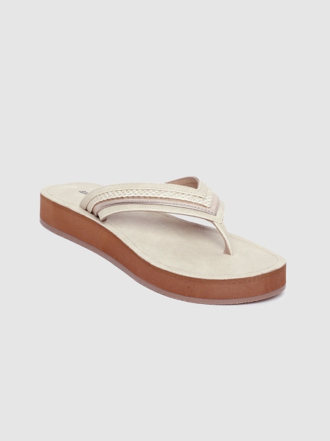 

Anouk Women Beige Open Toe Flats