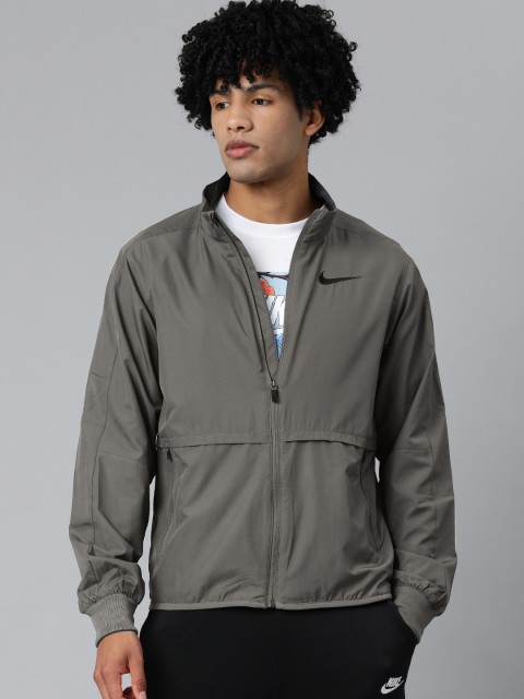 

Nike Men Grey Flex Hybrid Solid Training Jacket