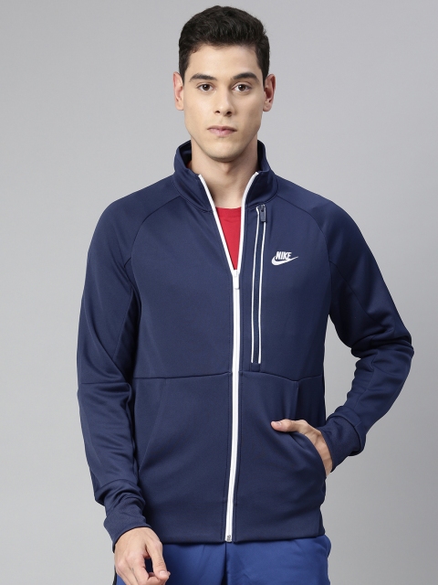 

Nike Men Blue Solid AS M NSW TE N98 Sporty Jacket