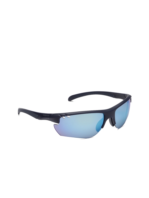 

Polaroid Men Blue Sports Sunglasses PLD 7026/S IPQ 725X