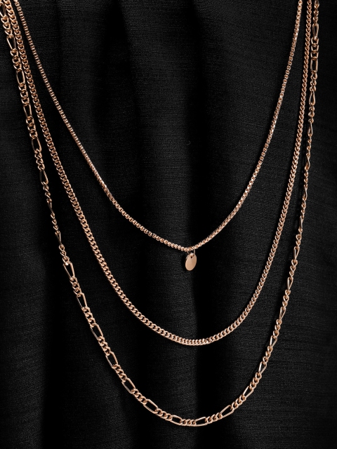 

DIVA WALK EXCLUSIVE Gold-Plated Handcrafted Layered Necklace