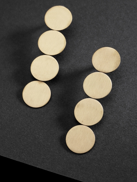 

DIVA WALK EXCLUSIVE Gold-Plated Handcrafted Circular Drop Earrings