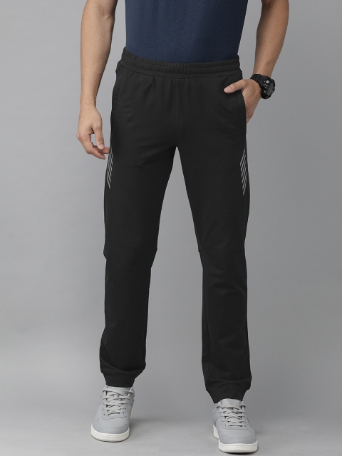 

Wildcraft Men Black Solid Off Active Track 14 Slim Fit Joggers