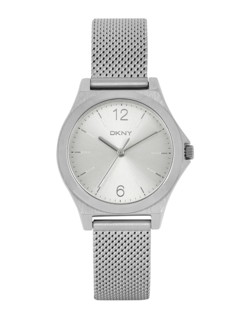 

DKNY Women Silver-Toned Dial Watch NY2488I