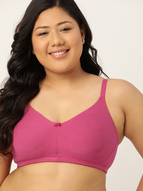 

Sztori Plus Size Women Purple Solid Non-Wired Non Padded T-shirt Bra PM-SZ-NE3-01