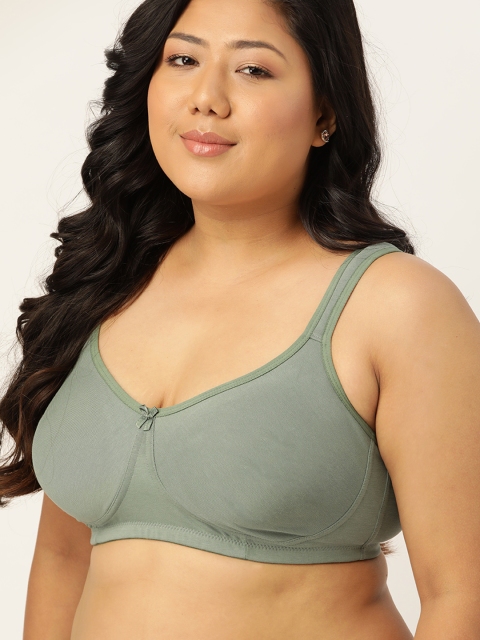 

Sztori Women Green Solid Non-Wired Non Padded T-shirt Bra PM-SZ-BS-01