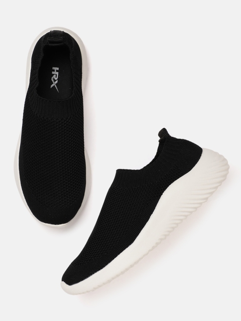 

HRX by Hrithik Roshan Women Black Soft Walk Series 2.0 Socks Shoes