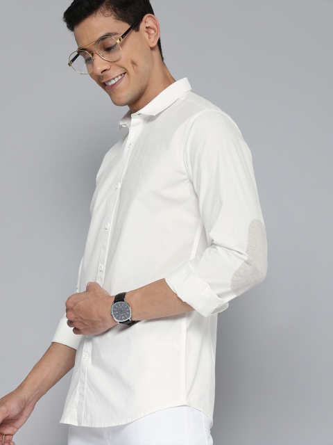 

M&H Our Water Men White Sustainable Casual Organic Cotton Shirt