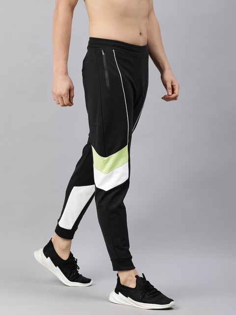 

HRX By Hrithik Roshan Men Black Bio-Wash Lifestyle Joggers