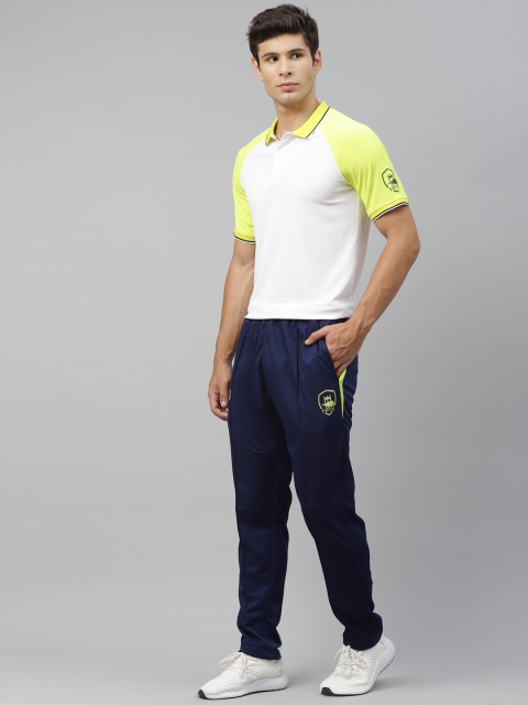 

HRX By Hrithik Roshan Men Optic White Solid Rapid-Dry Anti-Static Cricket T-shirt