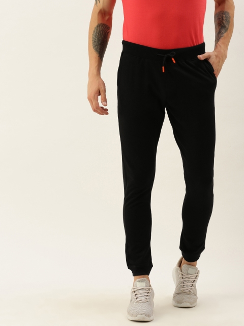 

SINGLE Men Black Solid Slim Fit Joggers