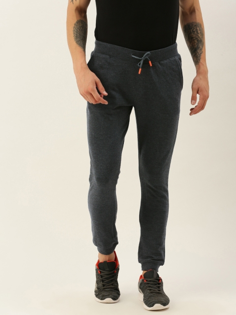 

SINGLE Men Grey Solid Slim Fit Joggers