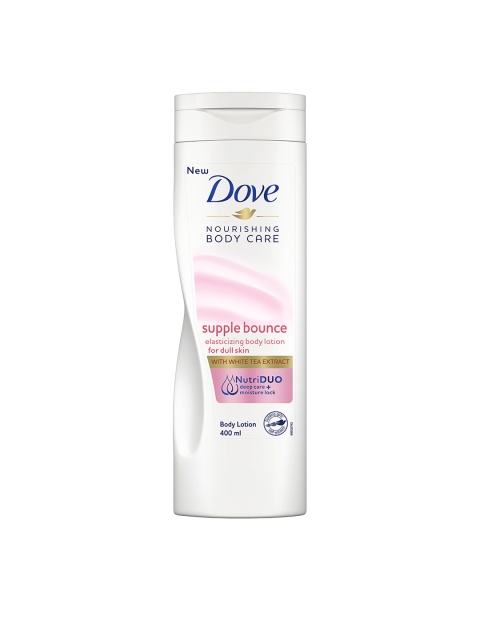 

Dove Supple Bounce NutriDuo Body Lotion With White Tea Extract For Dull Skin - 400 ml
