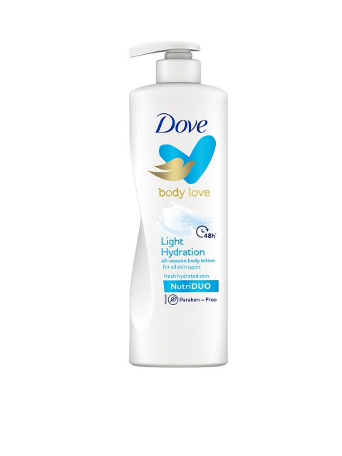 

Dove Light Hydration Body Lotion 400 ml, White