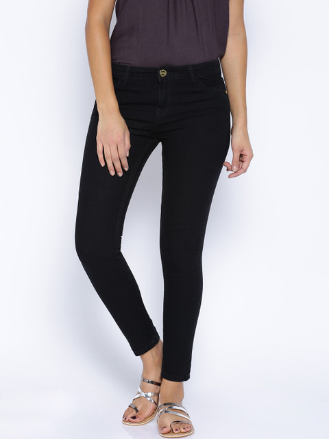 

Tokyo Talkies Black Skinny Fit Jeans