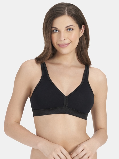 

Amante Black Solid Non-Wired Non Padded Everyday Bra BRA76401