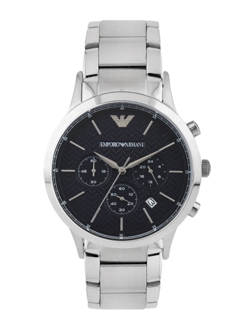 

Emporio Armani Men Navy Dial Chronograph Watch AR2486I, Navy blue