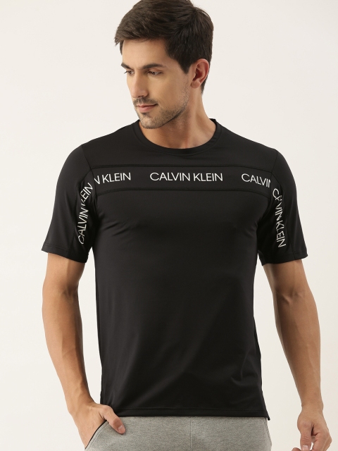 

Calvin Klein Jeans Men Black Printed Round Neck T-shirt