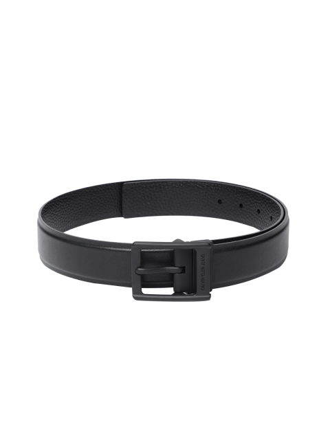 

Calvin Klein Men Black Solid Reversible Leather Belt