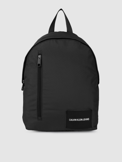 

Calvin Klein Men Black Solid ROUND BP 43W Backpack