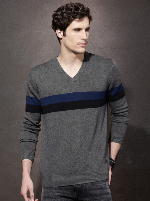 

Roadster Charcoal Grey Sweater