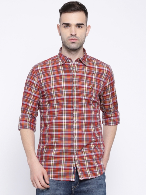 

U.S. Polo Assn. Denim Co. Multicoloured Checked Casual Shirt, Multi