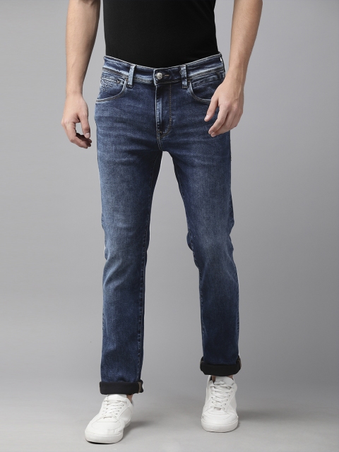 

U.S. Polo Assn. Denim Co. Men Blue Skinny Fit Mid-Rise Clean Look Stretchable Jeans