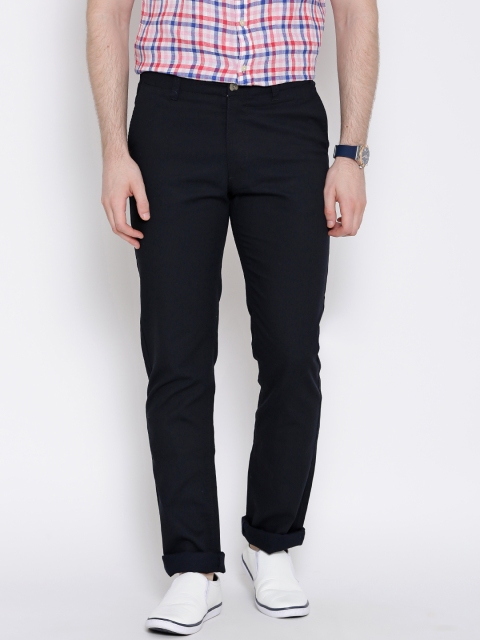 

U.S. Polo Assn. Navy Slim Fit Casual Trousers, Navy blue