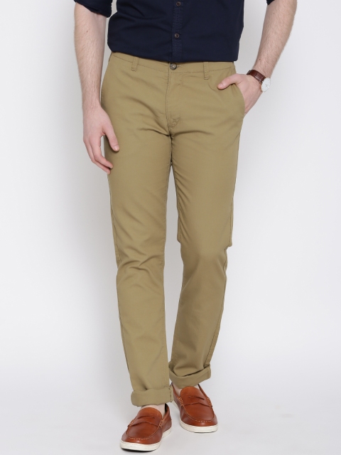 

U.S. Polo Assn. Khaki Slim Fit Casual Trousers
