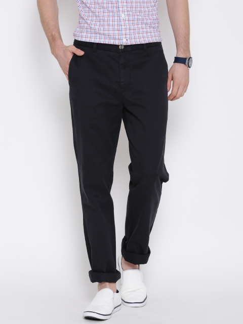 

U.S. Polo Assn. Black Tapered Fit Casual Trousers