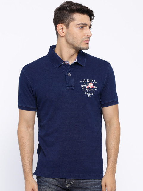 

U.S. Polo Assn. Denim Co. Navy Polo T-shirt, Navy blue