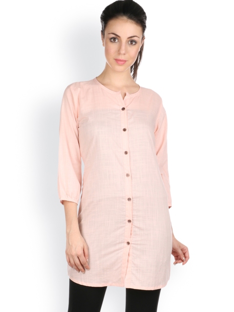 

Indibelle Peach-Coloured Tunic