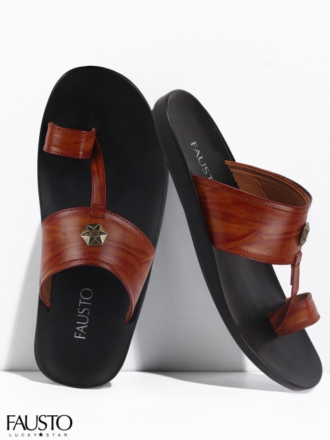 

FAUSTO Men Brown Sandals