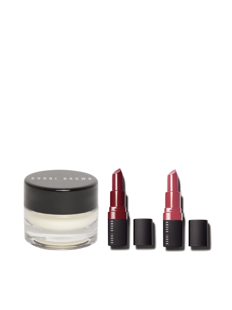 

Bobbi Brown Set of Vitamin Face Base & 2 Mini Crushed Lip Colors, Pink
