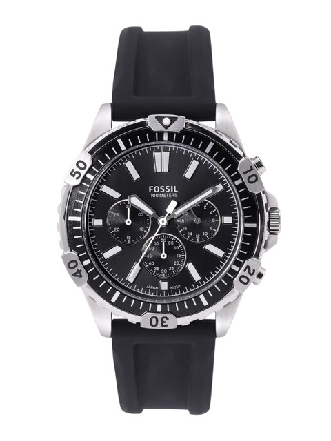 

Fossil Men Black Chronograph Watch FS5624I