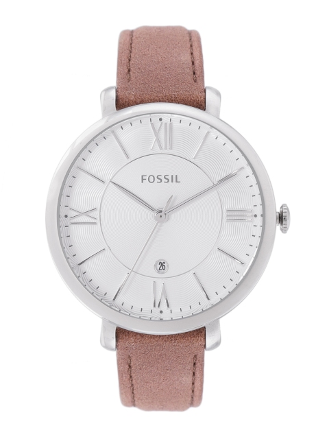 

Fossil Women Silver-Toned Analogue Watch ES3708