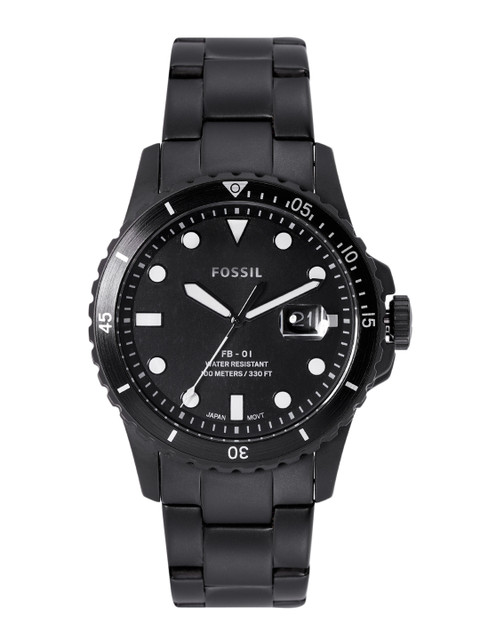 

Fossil Men Black Analogue Watch FS5659
