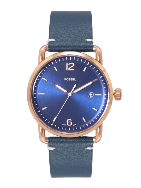 

Fossil Men Blue Analogue Watch FS5274