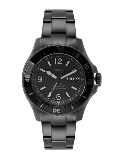 

Fossil Men Black Analogue Watch FS5688