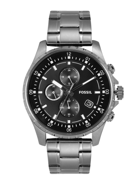 

Fossil Men Black Chronograph Watch FS5673