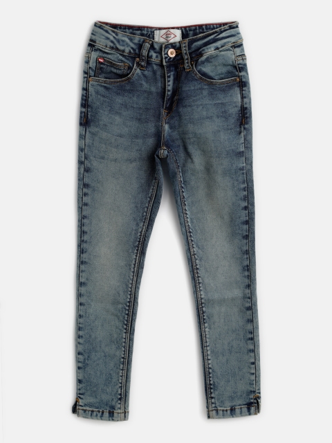 

Lee Cooper Girls Blue Slim Fit Light Fade Stretchable Jeans
