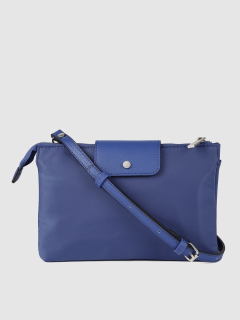 

Accessorize Blue Solid Sling Bag