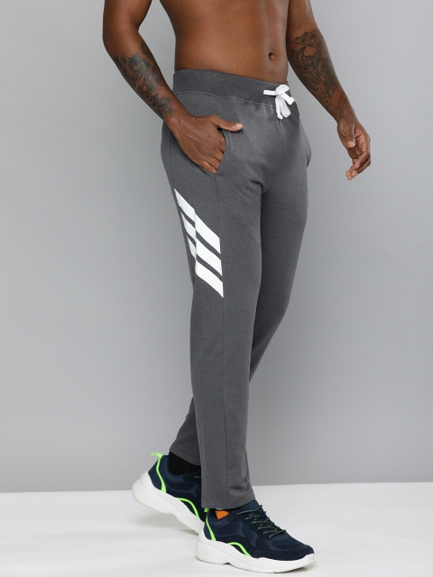 

Kook N Keech Men Grey Trackpants with Printed Detail